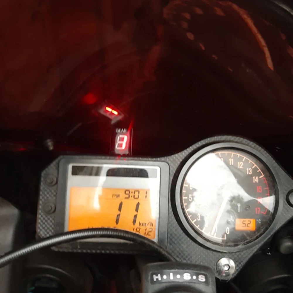Gear Indicator For Honda Hornet CBR600 F F3 F4 F4i RR CB600F CBF 600 VFR800 Fi 900RR 919RR 929RR 954RR SHADOW 750 Gear Display