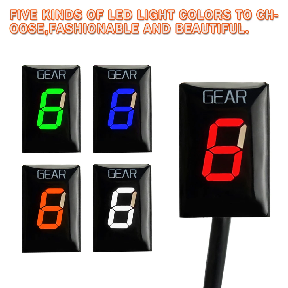 Gear Indicator For Honda Hornet CBR600 F F3 F4 F4i RR CB600F CBF 600 VFR800 Fi 900RR 919RR 929RR 954RR SHADOW 750 Gear Display