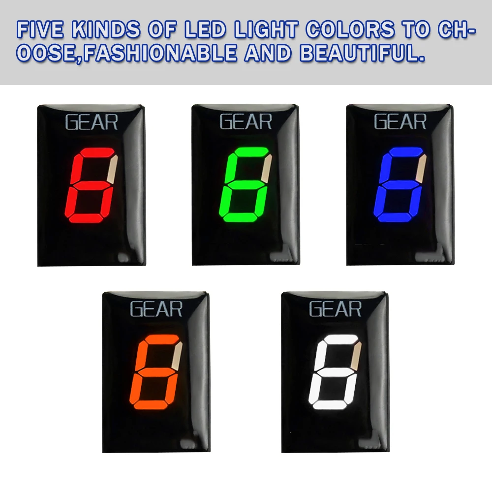 Gear Indicator For Honda Hornet CBR600 F F3 F4 F4i RR CB600F CBF 600 VFR800 Fi 900RR 919RR 929RR 954RR SHADOW 750 Gear Display