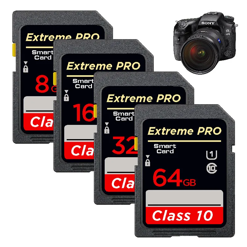 Original SD Card 256gb Memory Card NEW SD Card Read High Speed 16GB 32gb 64GB 128GB For Camera