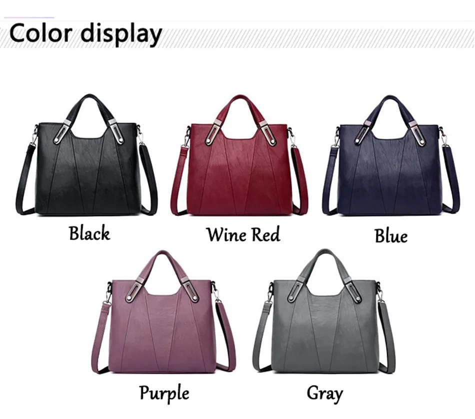 Brand Luxury Handbags Women Bags Designer PU Leather Handbag Leisure Crossbody Bags for Women 2026 New Lady Shoulder Bag Tote