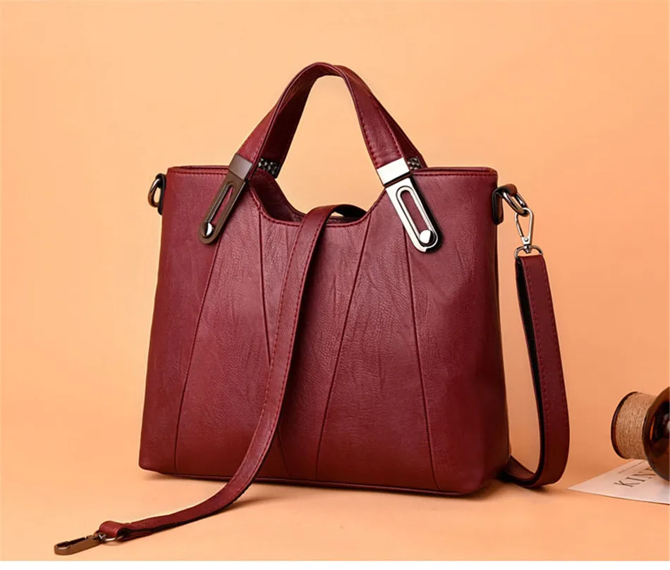Brand Luxury Handbags Women Bags Designer PU Leather Handbag Leisure Crossbody Bags for Women 2026 New Lady Shoulder Bag Tote