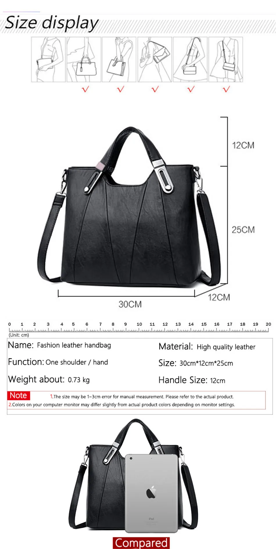 Brand Luxury Handbags Women Bags Designer PU Leather Handbag Leisure Crossbody Bags for Women 2026 New Lady Shoulder Bag Tote