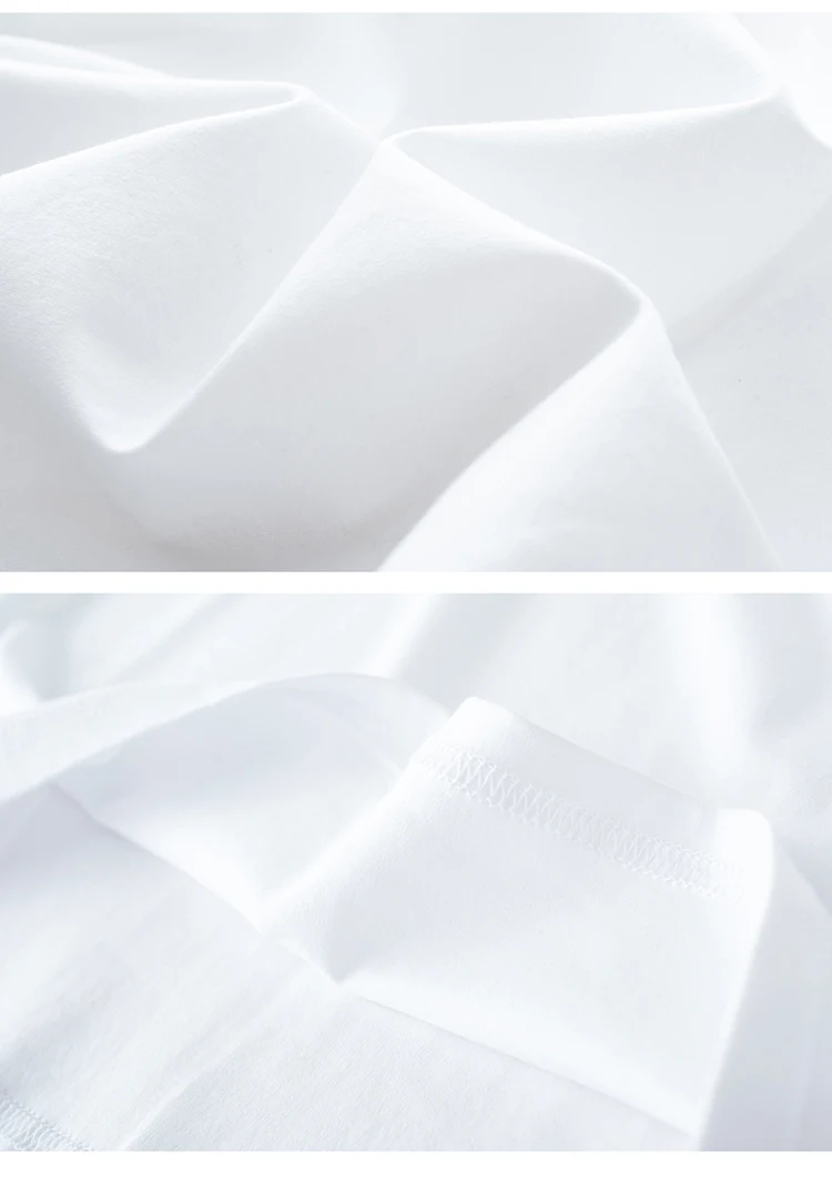 Summer 100% Mercerized Cotton Women Silk T-shirts O Neck Short Sleeve Loose Straight Tops Simple Casual Tees For Minimalist 2025