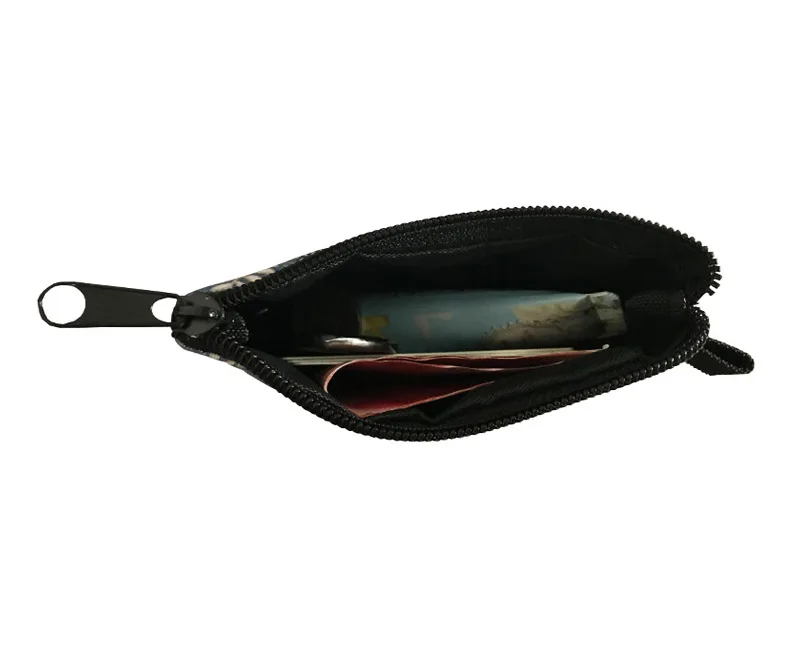 Coin Purse New Animal Cat Children's Wallet Student Portable Card Bag Coin Key Storage Bag Polyester Hand Bag Mini Bag Sac