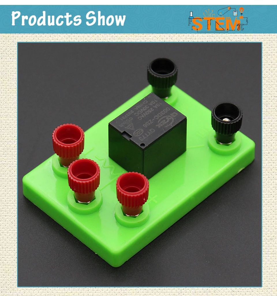 Physics 3v Electromagnetic Relay Junior High School Physics Electrical Experiment Teaching Equipment Instrument Demonstration