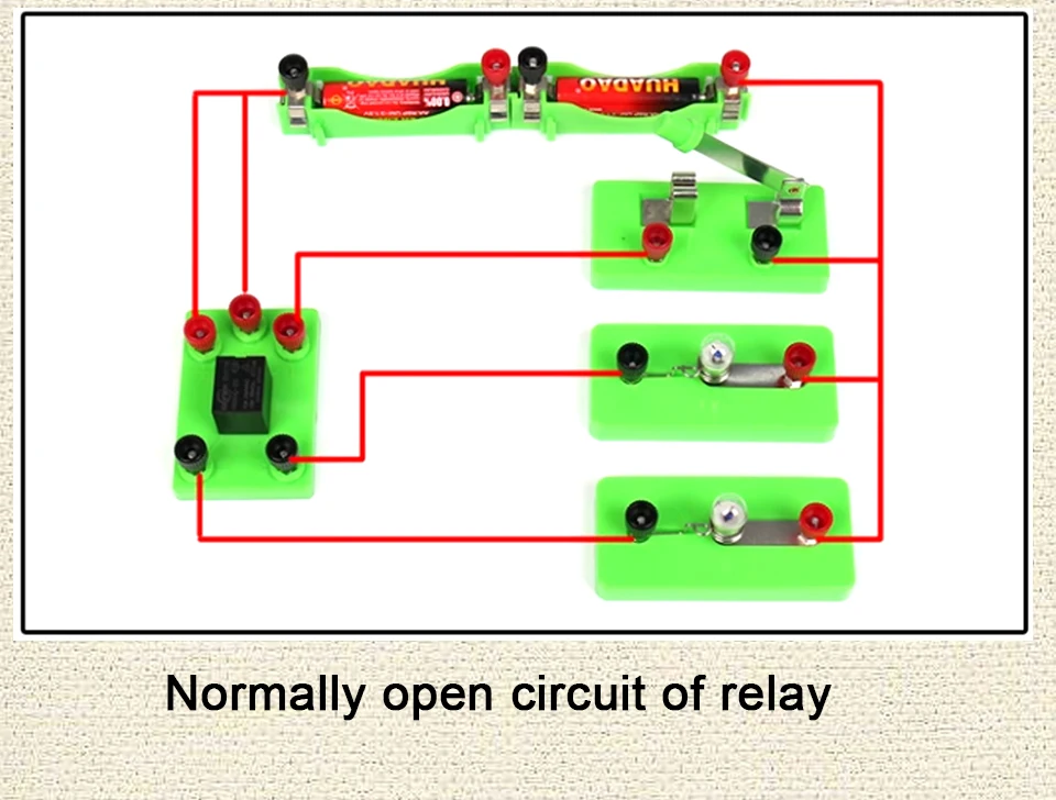 Physics 3v Electromagnetic Relay Junior High School Physics Electrical Experiment Teaching Equipment Instrument Demonstration