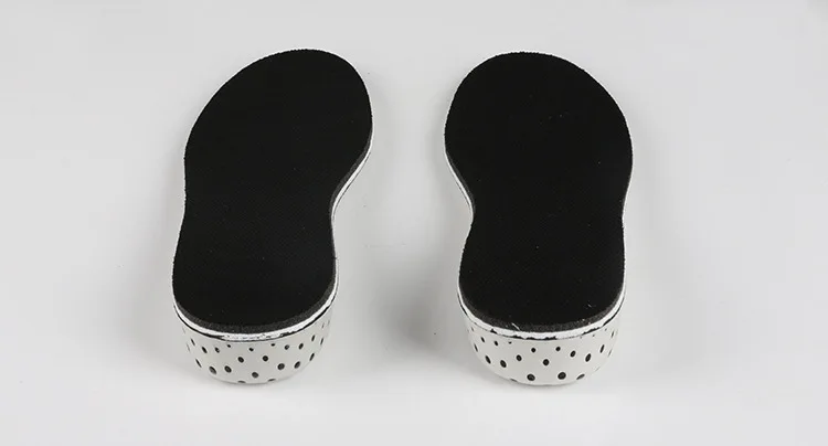1Pair Height Increase Insoles Unisex Shoes Insole Height Lift Adjustable Cut Shoe Heel Insert Taller Support Absorbant Foot Pads