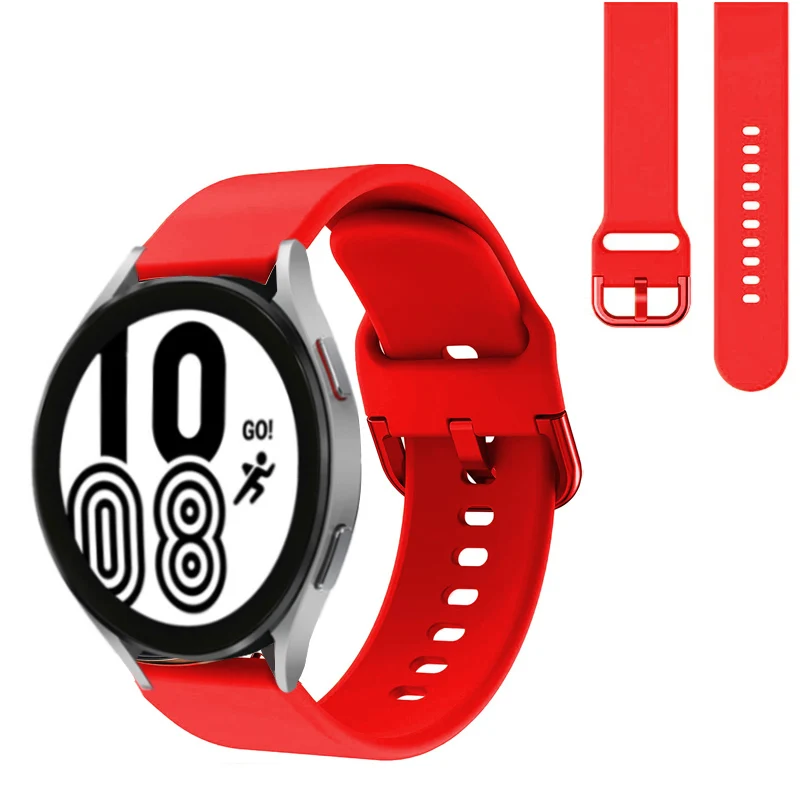20mm/22mm band For Amazfit GTS/2/2e/3/4 GTS2 Mini/GTR 4/Pro/47mm/GTR2/2e/stratos 2/3 Silicone Bracelet Amazfit bip 6 Watch strap