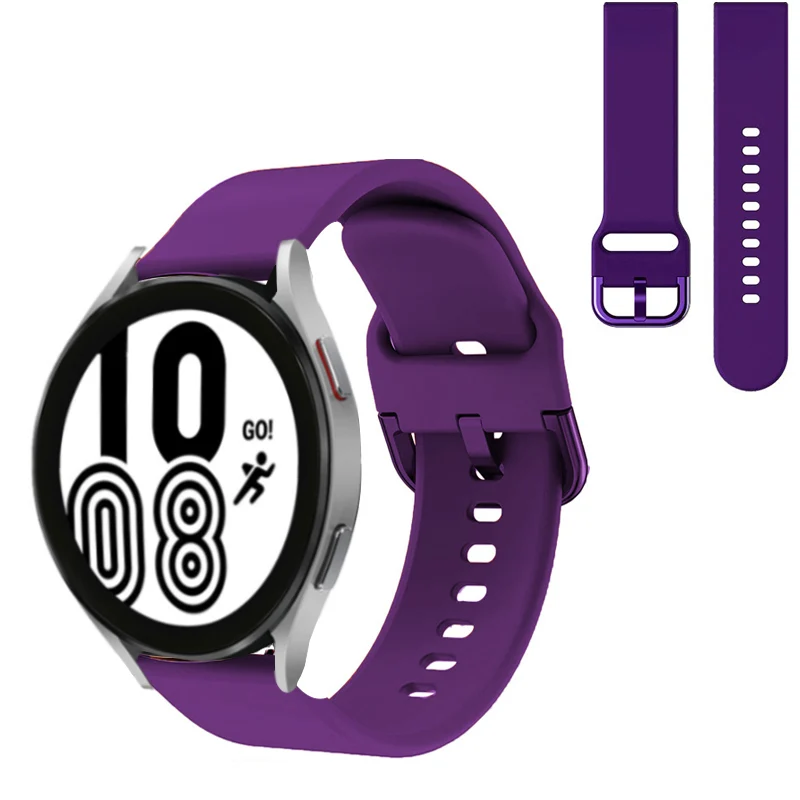 20mm/22mm band For Amazfit GTS/2/2e/3/4 GTS2 Mini/GTR 4/Pro/47mm/GTR2/2e/stratos 2/3 Silicone Bracelet Amazfit bip 6 Watch strap