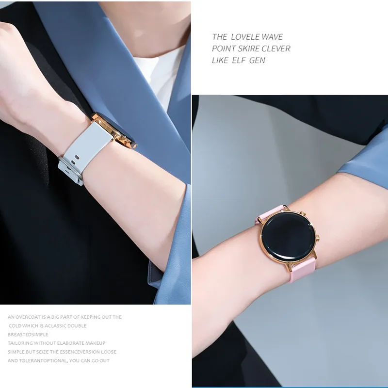 20mm/22mm band For Amazfit GTS/2/2e/3/4 GTS2 Mini/GTR 4/Pro/47mm/GTR2/2e/stratos 2/3 Silicone Bracelet Amazfit bip 6 Watch strap