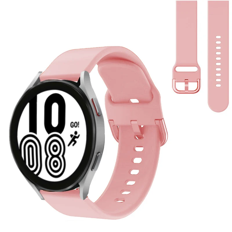20mm/22mm band For Amazfit GTS/2/2e/3/4 GTS2 Mini/GTR 4/Pro/47mm/GTR2/2e/stratos 2/3 Silicone Bracelet Amazfit bip 6 Watch strap
