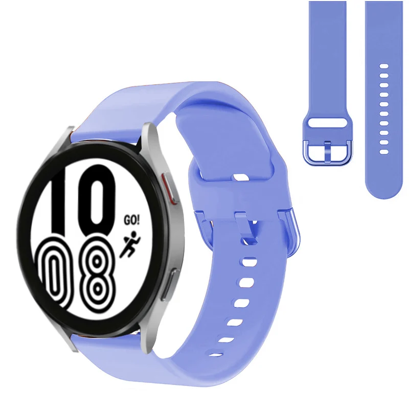 20mm/22mm band For Amazfit GTS/2/2e/3/4 GTS2 Mini/GTR 4/Pro/47mm/GTR2/2e/stratos 2/3 Silicone Bracelet Amazfit bip 6 Watch strap