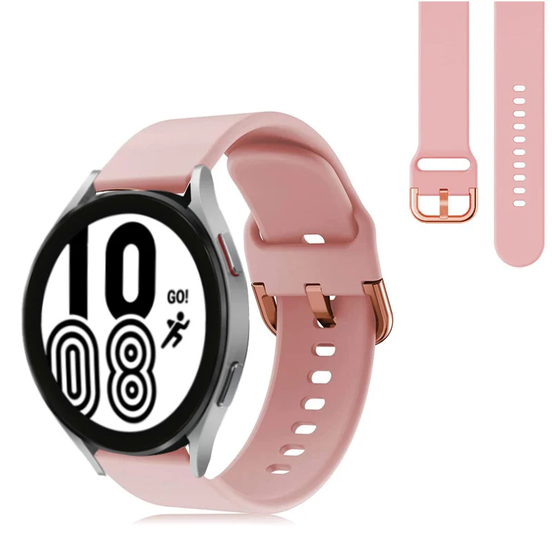 20mm/22mm band For Amazfit GTS/2/2e/3/4 GTS2 Mini/GTR 4/Pro/47mm/GTR2/2e/stratos 2/3 Silicone Bracelet Amazfit bip 6 Watch strap