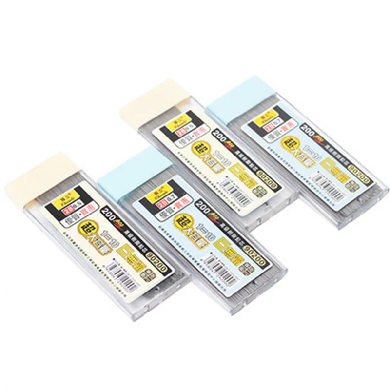 200pc/box 0.5/0.7mm Mechanical Pencil Leads 2B Pencil Rod Automatic Pencil Core Refill Office School Art Sketch Drawing Supplies