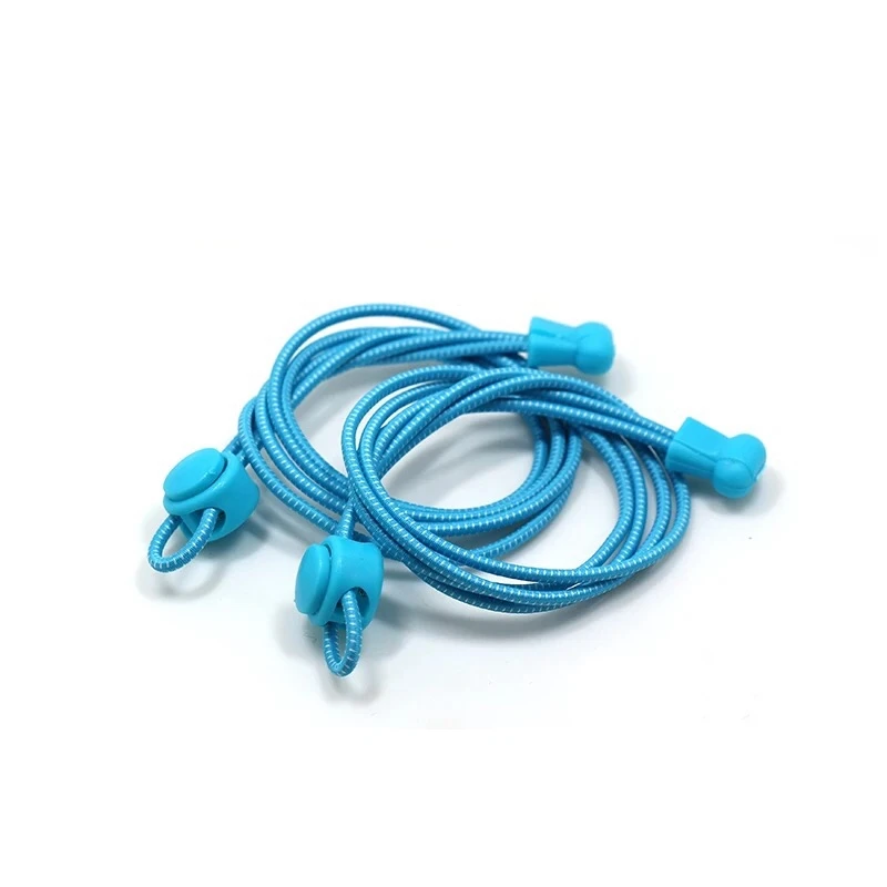 1pair Lazy Laces Sneaker ShoeLaces Elastic Shoe Laces  Shoe accessories lacets Shoestrings Running/Jogging/Triathlone