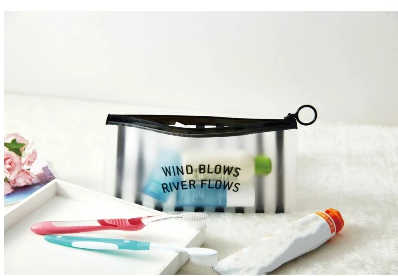 Travel Cosmetic Bags PVC Waterproof Transparent Women Portable Make Up Bag Toiletry Organizer Storage Makeup Bag Wash Pouch