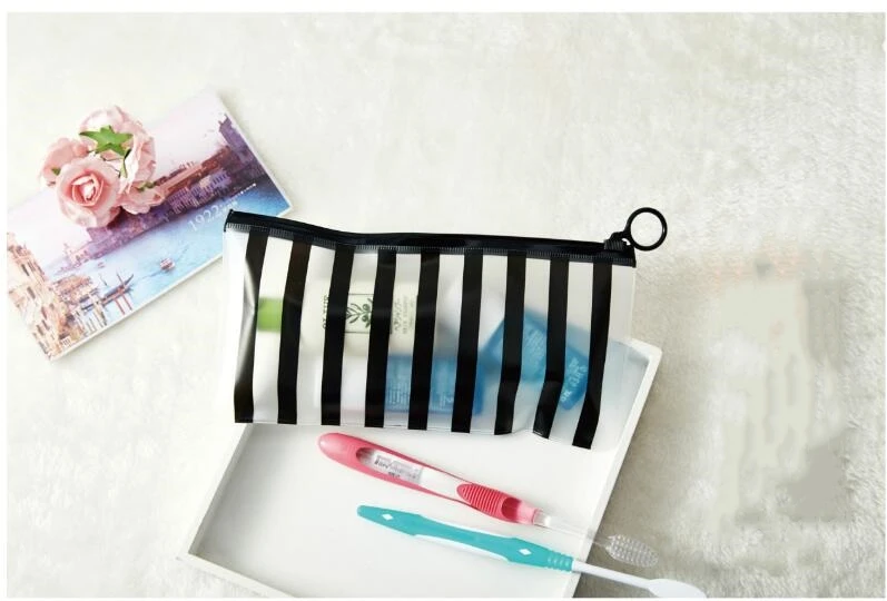 Travel Cosmetic Bags PVC Waterproof Transparent Women Portable Make Up Bag Toiletry Organizer Storage Makeup Bag Wash Pouch