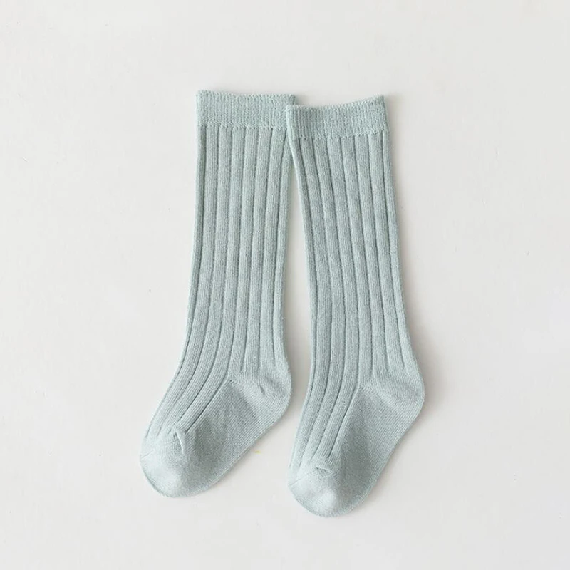 Spainish Children Socks Stripe Boys And Girls Cotton Sock Breathable Knee High Baby Long Socks School Uniform Socks 0-7Years
