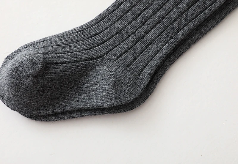 Spainish Children Socks Stripe Boys And Girls Cotton Sock Breathable Knee High Baby Long Socks School Uniform Socks 0-7Years