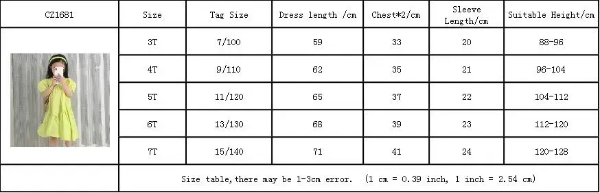 Baby Girls Dresses Summer New Stitching Short-Sleeved Irregular Dress Big Swing Edge Princess Dress Fashion Children'S Clothing
