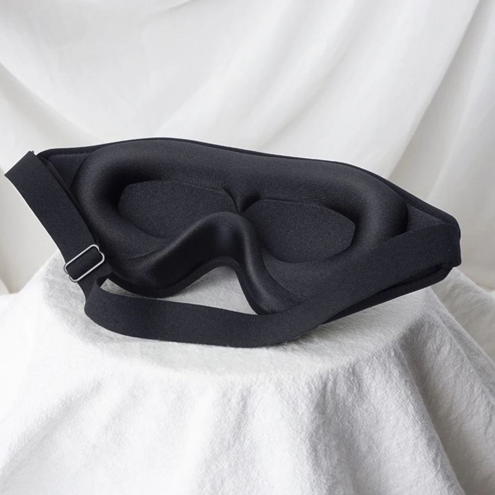 3D Sleep Mask Blindfold Sleeping Aid Eye Mask Soft Memory Foam Face Mask Eyeshade 99% Blockout Light Slaapmasker Eye Cover Patch