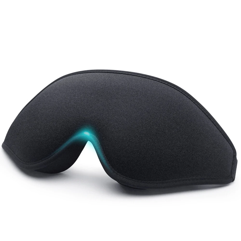 3D Sleep Mask Blindfold Sleeping Aid Eye Mask Soft Memory Foam Face Mask Eyeshade 99% Blockout Light Slaapmasker Eye Cover Patch