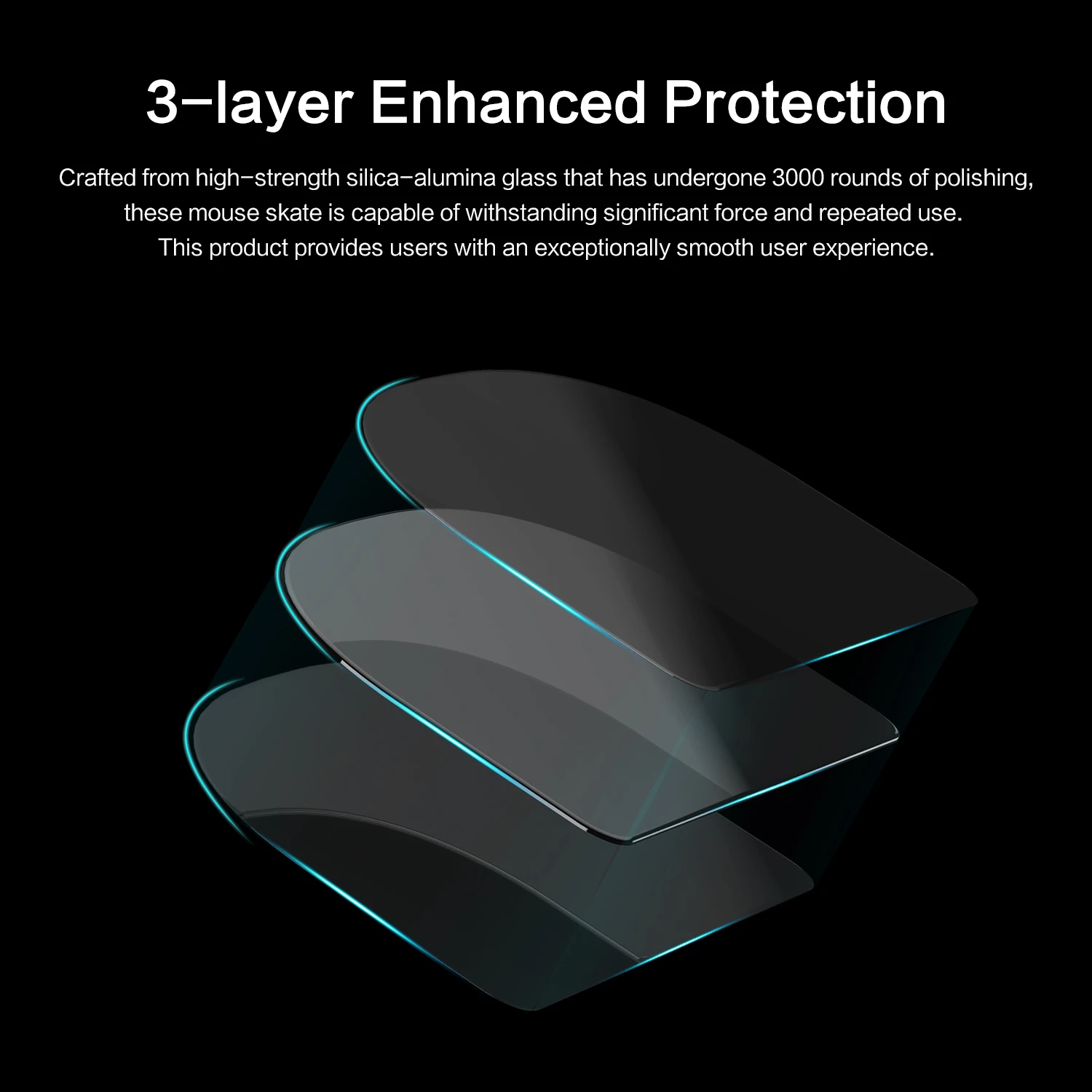 Glasses Mouse Feet Skates For Logitech G PRO X SUPERLIGHT Sticker Rounded Curved Edge GPXS Glide Feet For FPS MOBA Games