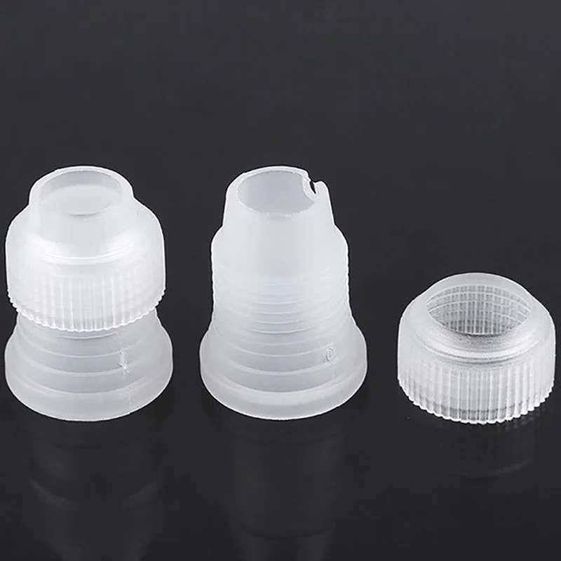 10Pcs Fashion Icing Piping Nozzles Tips Cake Decorating Converter Coupler Pastry Tool Home Tips