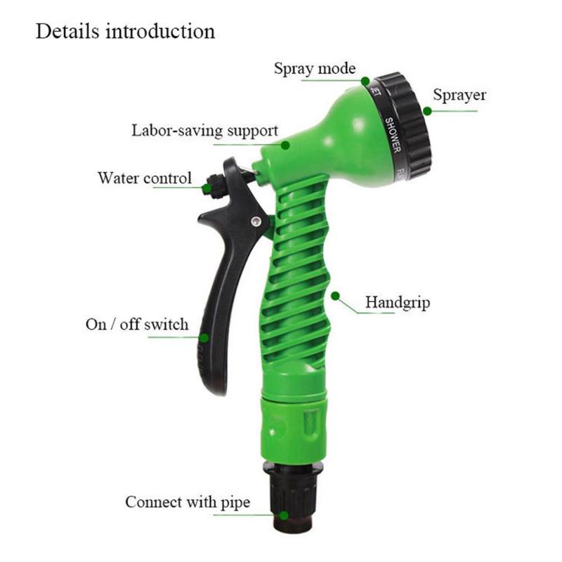 Adjustable Garden Hose High Pressure Gun Sprinkler Nozzle Car Water Spray Wash Promotion