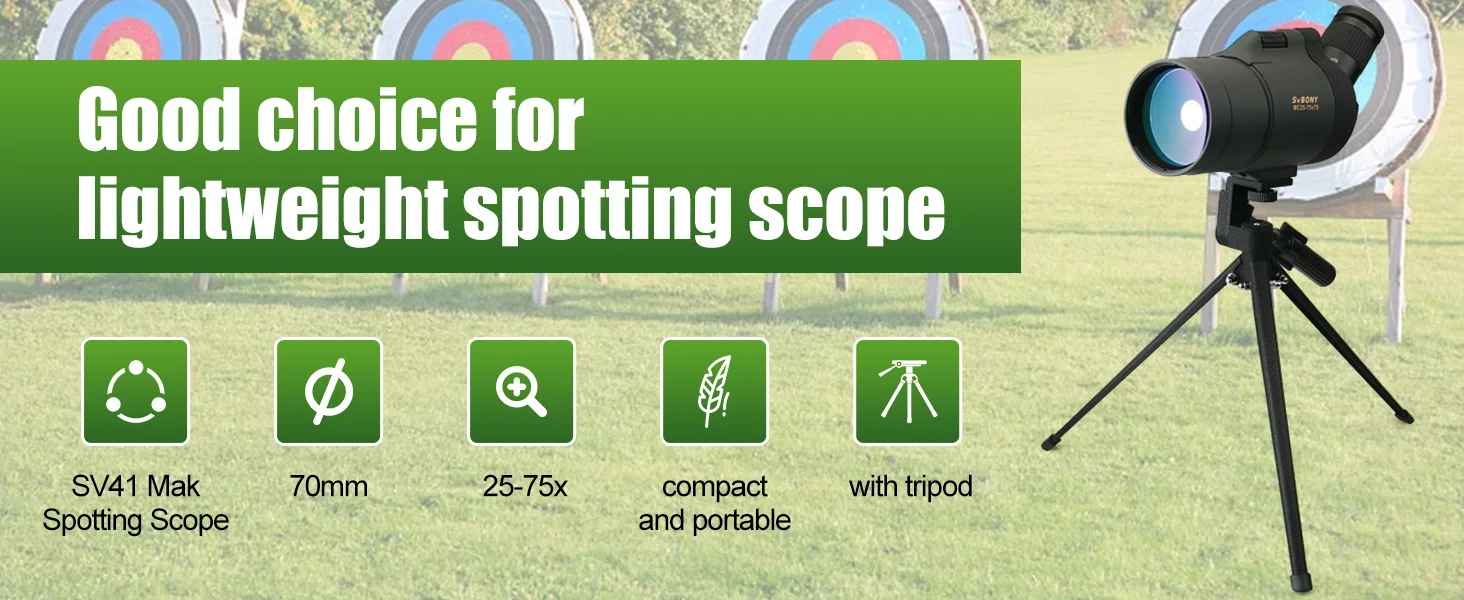 Svbony Telescope SV49 Monocular Powerful Professional Monoculars Waterproof Camping Equipment for Travel And Hunting