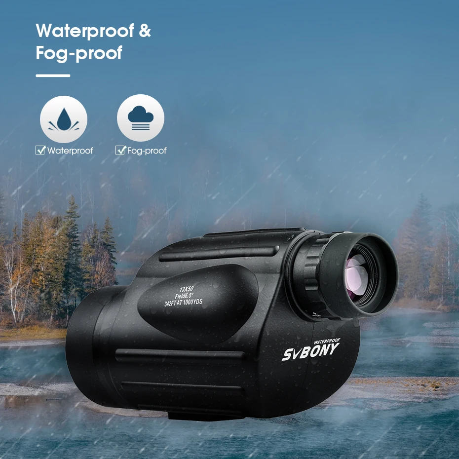 Svbony Telescope SV49 Monocular Powerful Professional Monoculars Waterproof Camping Equipment for Travel And Hunting