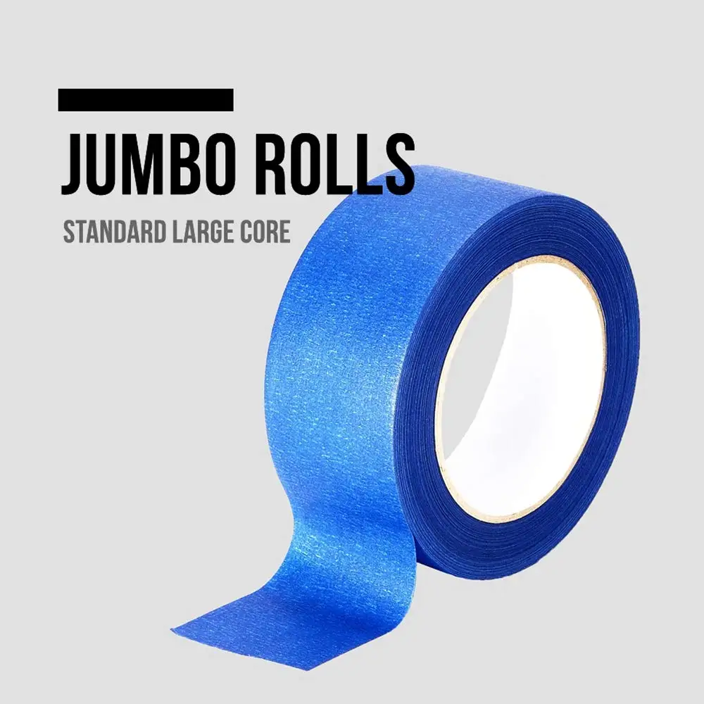 100 Feet * 1in Blue Painters Tape 1 inch Wide, Bulk Original Blue Masking Tape