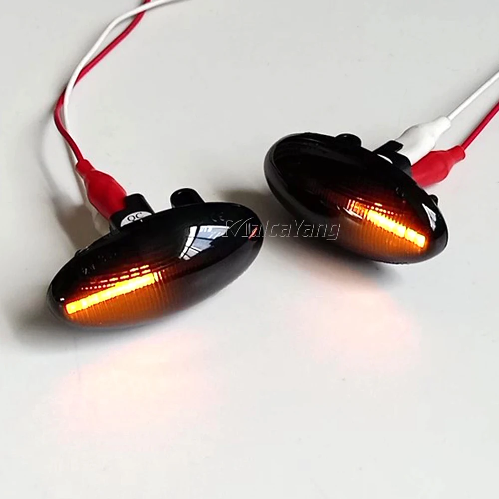 LED Turn Signal Side Marker Lights Blinker Lamp For Citroen Berlingo Xsara Picasso Jumpy Elysee Crosser Dispatch C1 C2 C3 C4 C5