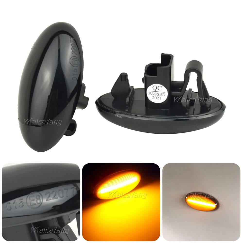 LED Turn Signal Side Marker Lights Blinker Lamp For Citroen Berlingo Xsara Picasso Jumpy Elysee Crosser Dispatch C1 C2 C3 C4 C5
