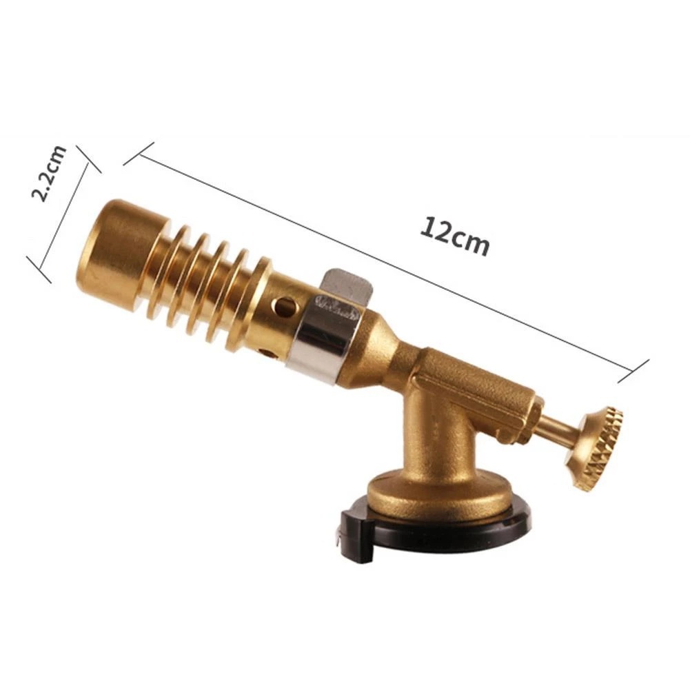 Gas Burner Flame Gas Torch Flame Gun Blowtorch Cooking Soldering Butane Auto Ignition Gas-Burner Lighter Heating Camping