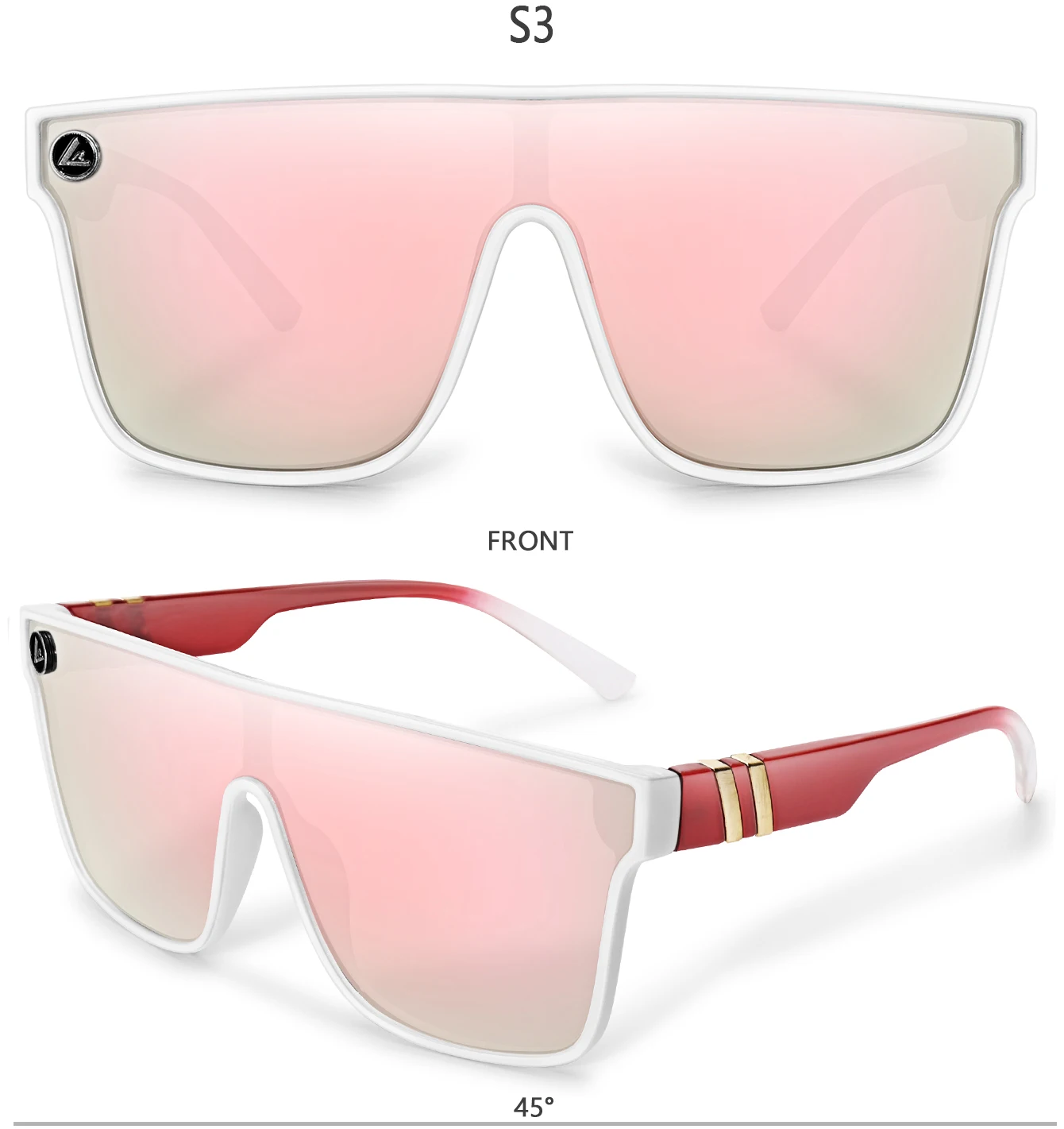 LOISRUBY Brand Sunglasses Outdoor Windproof Cycling Fishing Driving UV400 Eyewear Men Women Sports Luxury Multi Color Sunglasses