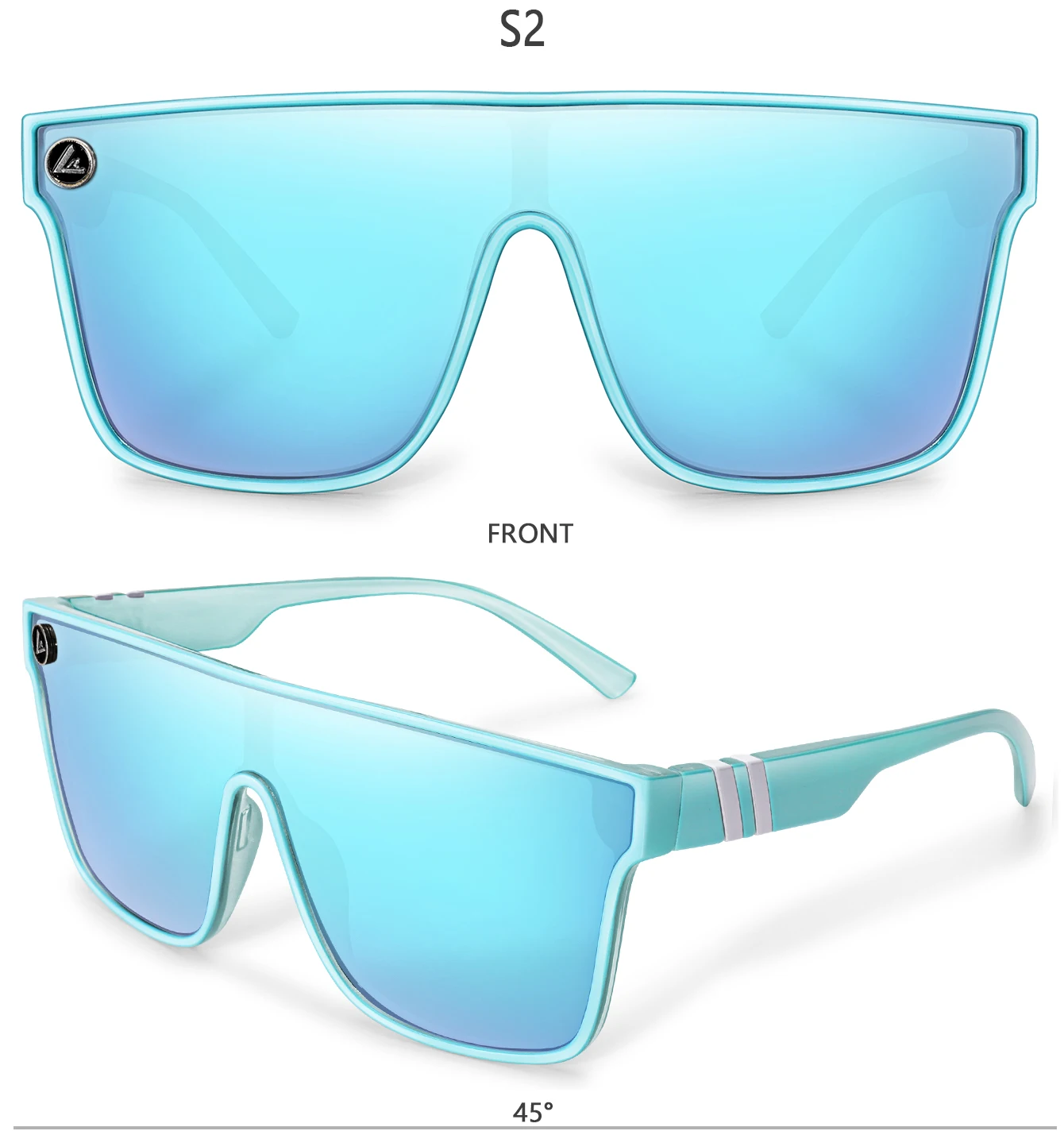 LOISRUBY Brand Sunglasses Outdoor Windproof Cycling Fishing Driving UV400 Eyewear Men Women Sports Luxury Multi Color Sunglasses