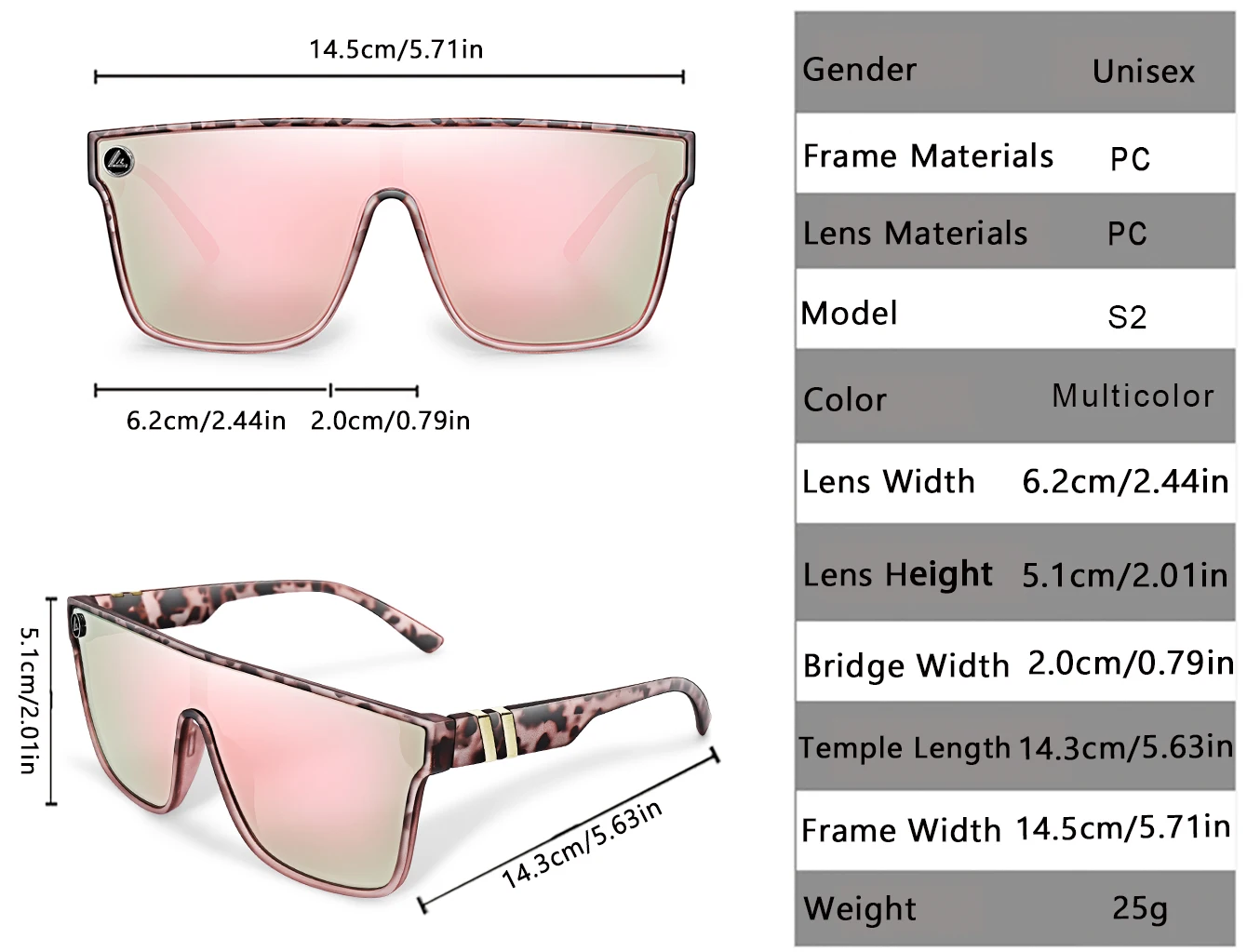 LOISRUBY Brand Sunglasses Outdoor Windproof Cycling Fishing Driving UV400 Eyewear Men Women Sports Luxury Multi Color Sunglasses