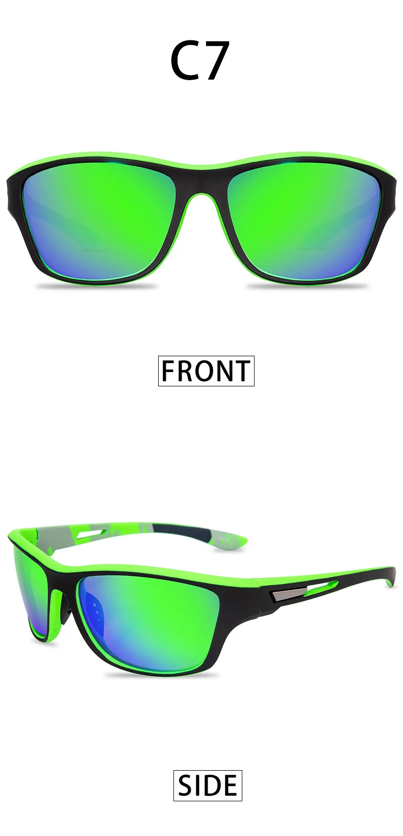 2023 New Fashion Polarized Sunglasses Color Changing Men Outdoor Sports Cycling Eyewear Road Mountain Bike Cycling Glasses