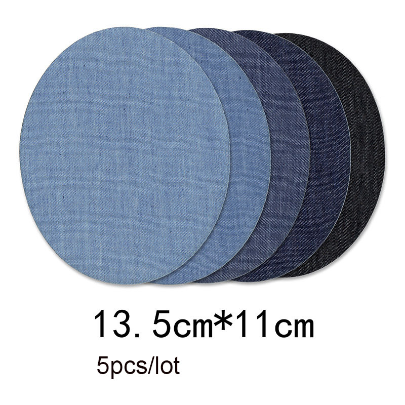 Denim Patches for Clothing - Super Glue Appliques, Iron-On & Sewing Fabric Embellishments, DIY Apparel Supplies for Pants and Ja