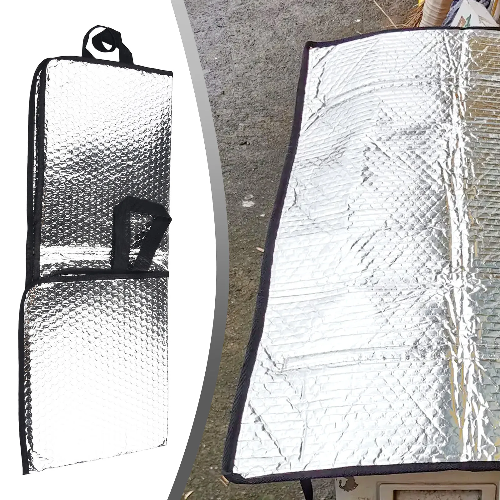 46x95CM Air Conditioning Cover Outdoor Sun Rainproof Anti-Dust Anti-Snow Cleaning Cover Home Air Conditioner Keep Cleaning Tool