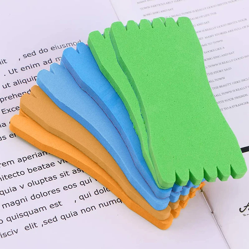 10Pcs Fishing Foam Spools Fishing Line Winding Board Rig Holder Fishing Line Accessories Rig Winders Random Colour