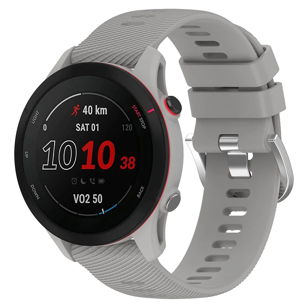 For Garmin Forerunner 255 255S 265S 265 Silicone Bracelet Strap for Garmin Vivoactive 4 4S Venu 2 3S Smart Watch Band