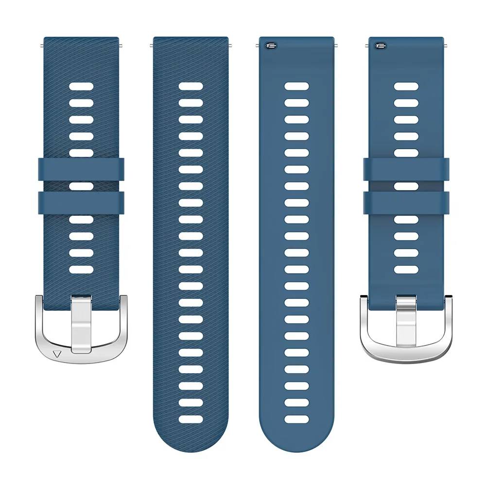 For Garmin Forerunner 255 255S 265S 265 Silicone Bracelet Strap for Garmin Vivoactive 4 4S Venu 2 3S Smart Watch Band
