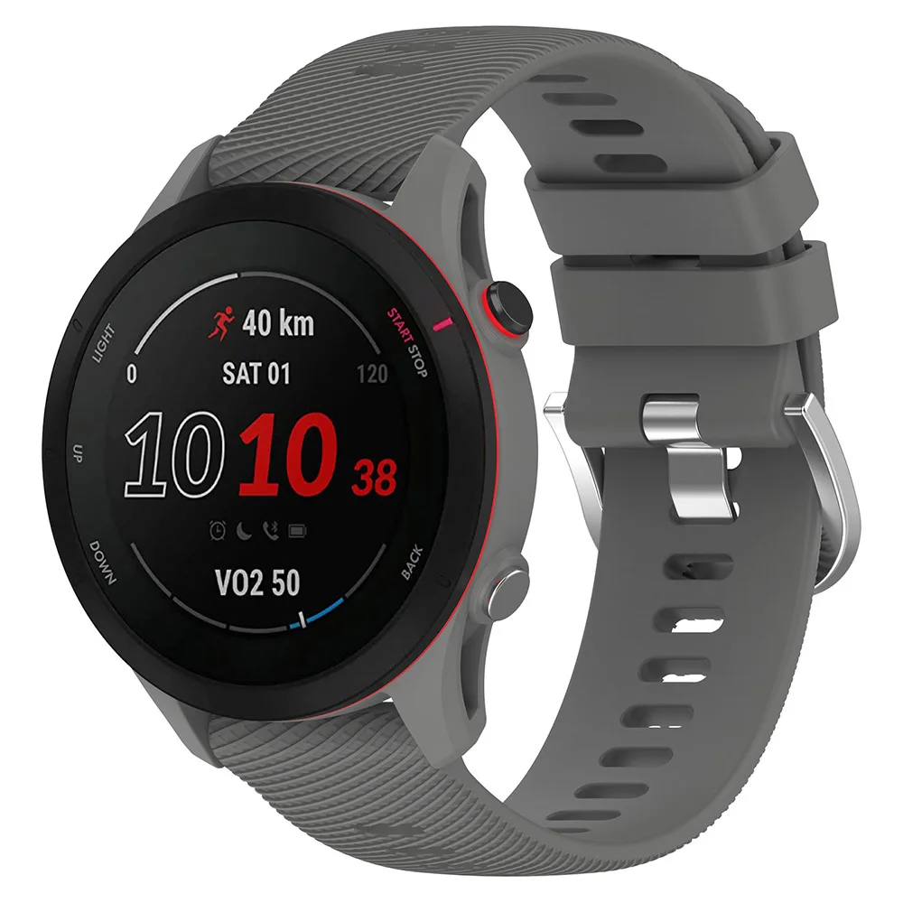For Garmin Forerunner 255 255S 265S 265 Silicone Bracelet Strap for Garmin Vivoactive 4 4S Venu 2 3S Smart Watch Band