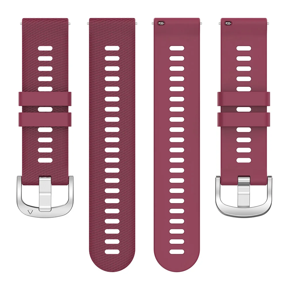 For Garmin Forerunner 255 255S 265S 265 Silicone Bracelet Strap for Garmin Vivoactive 4 4S Venu 2 3S Smart Watch Band