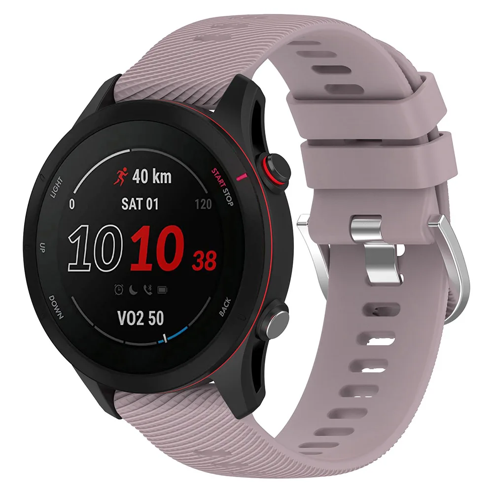 For Garmin Forerunner 255 255S 265S 265 Silicone Bracelet Strap for Garmin Vivoactive 4 4S Venu 2 3S Smart Watch Band
