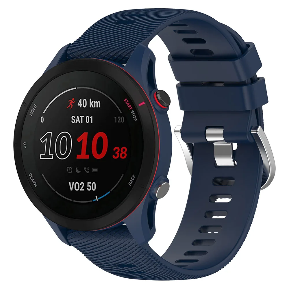For Garmin Forerunner 255 255S 265S 265 Silicone Bracelet Strap for Garmin Vivoactive 4 4S Venu 2 3S Smart Watch Band