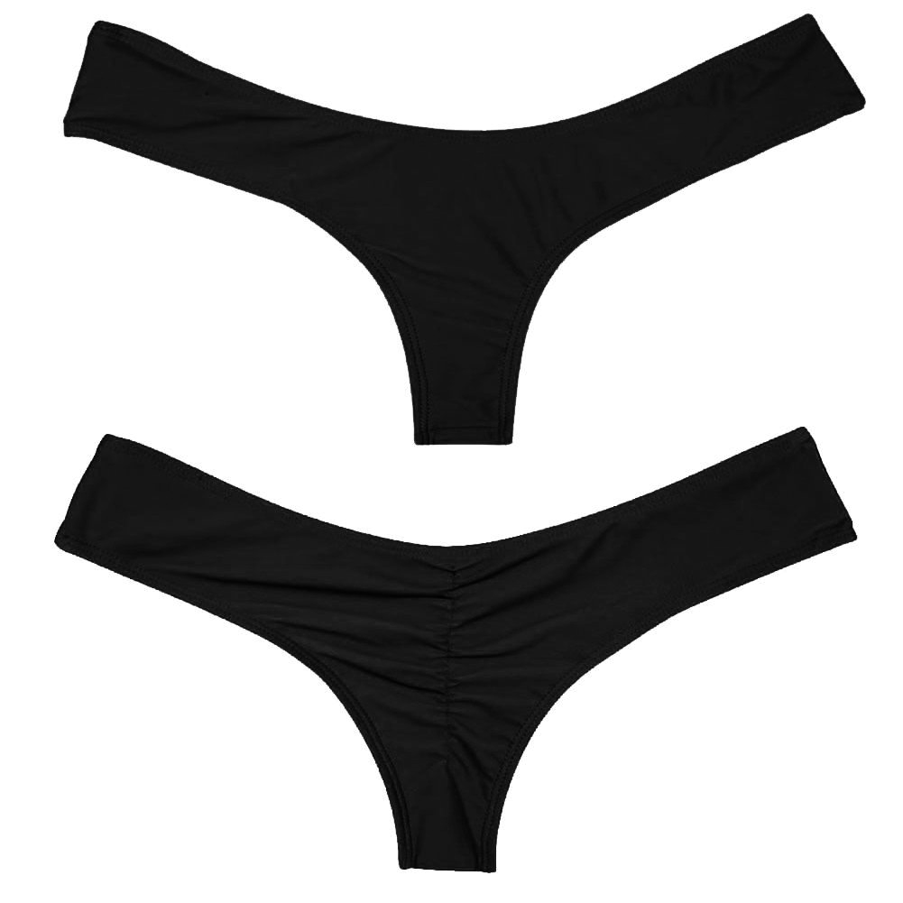 S-XL Sexy Women Bikini Brazilian Cheeky Bottom Thong V Swimwear Swimsuit Panties Briefs Women's swimsuit купальник же